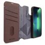 Decoded Detachable Wallet 2v1 odstranljiv flip etui za iPhone 14 - rjava