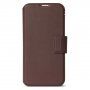 Decoded Detachable Wallet 2v1 odstranljiv flip etui za iPhone 14 - rjava
