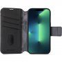 Decoded Detachable Wallet 2v1 odstranljiv flip etui za iPhone 14 Plus - črna