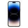 Spigen Optik Crystal prozoren ovitek s kovino prevlečenim robom za iPhone 14 Pro - srebro