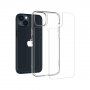 Spigen Quartz Hybrid etui s kaljenim steklom za iPhone 14 - jasno