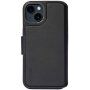 Decoded Detachable Wallet 2v1 odstranljiv flip etui za iPhone 14 - črna