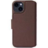 Decoded Detachable Wallet 2v1 odstranljiv flip etui za iPhone 14 - rjava