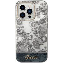 Guess Toile De Jouy etui za iPhone 14 Pro Max - siva