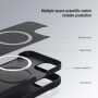 NILLKIN CamShield Silky Magnetic silikonski ovitek z MagSafe za iPhone 14 Plus - črna