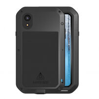 LOVE MEI nepremočljiva / prašna zaščitna torba za iPhone XR - črna