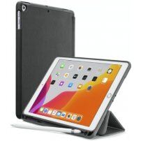 CellularLine Folio Pen etui s stojalom in prostorom za Apple Pencil za iPad 10,2" (2019-2021) / Air 3 (2019) / Pro 10,5" - črna