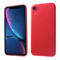 Ultra tanka plastična prevleka za iPhone XR - rdeče