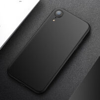 CAFELE ultra tanka prevleka za iPhone XR - črna