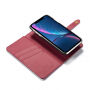 2in1 snemljiva torbica za iPhone za iPhone XR - rdeče