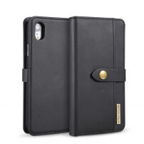 2in1 snemljiva torbica za iPhone za iPhone XR - črna
