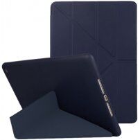 Etui s origami stojalom za iPad 10,2" (2019-2021) - temno modro