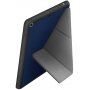 UNIQ Transforma Rigor etui s origami stojalom in prostorom za Apple Pencil za iPad 10,2" (2019-2021) - temno modro