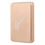 Guess Vintage MagSafe brezžični powerbank z vhodom USB-C - 3 000 mAh - zlato