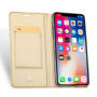 DUX DUCIS flip ovitek za iPhone XR - zlato