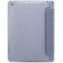 Smart etui s stojalom in prostorom za Apple Pencil za iPad 10,2" (2019-2021) - modrosiva