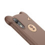 BASEUS ovitek 3D medved za iPhone XR - rjava