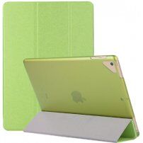 Svileno ohišje s funkcijo spanja za iPad 10,2" (2019-2021) / Air 3 (2019) / Pro 10,5" - zelena