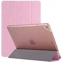 Svileno ohišje s funkcijo spanja za iPad 10,2" (2019-2021) / Air 3 (2019) / Pro 10,5" - roza