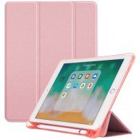 Flip ovitek s funkcijo spanja in prostorom za Apple Pencil za iPad 10,2" (2019-2021) / Air 3 (2019) / Pro 10,5" - roza