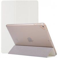 Svileno ohišje s funkcijo spanja za iPad 10,2" (2019-2021) / Air 3 (2019) / Pro 10,5" - bela