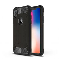 Super trpežna prevleka "Armor" za iPhone XR - črna