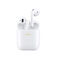 JOYROOM JR-T03S Air brezžične slušalke z brezžičnim polnjenjem za Apple naprava - bela