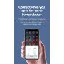 JOYROOM JR-T03S brezžične slušalke z brezžičnim polnjenjem za Apple naprava - bela