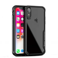 IPAKY Hibridni ovitek za iPhone XR - črna