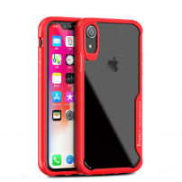 IPAKY Hibridni ovitek za iPhone XR - rdeče