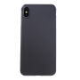 Ultra tanka plastična prevleka za iPhone XS Max - črna
