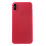 Ultra tanka plastična prevleka za iPhone XS Max - rdeče