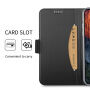 Flip kovček s stojalom za iPhone XS Max - črna