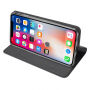 DUX DUCIS flip ovitek za iPhone XS Max - siva