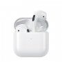 WK TWS V4 brezžične bluetooth slušalke za Apple naprava - bela