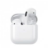 WK TWS V4 brezžične bluetooth slušalke za Apple naprava - bela