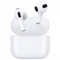 Wiwu brezžične bluetooth slušalke z MagSafe polnilnim ovitkom za Apple naprava - bela