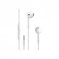 Slušalke z mikrofonom in daljinskim upravljalnikom za Apple naprava - bela