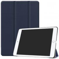 Etui iz PU usnja s funkcija spanja za iPad 9,7" (2017/2018) - temno modra