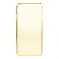 Mehka plastična prevleka za iPhone XS Max - zlato