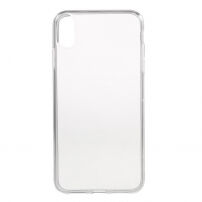 Mehka plastična prevleka za iPhone XS Max - siva
