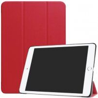 Etui iz PU usnja s funkcija spanja za iPad 9,7" (2017/2018) - rdeče