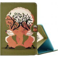 Etui s prostorom za kartice za iPad 9,7" (2017/2018) / Air 1 / 2 / Pro 9,7" - lištičky