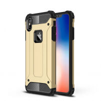 Super trpežna prevleka "Armor" za iPhone XS Max - zlato