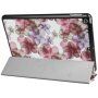 Etui s funkcijo spanja za iPad 9,7" (2017/2018) - rože