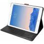 Etui iz jeansa s prostorom za kartice za iPad 9,7" (2017/2018) / Air 1 / 2 / Pro 9,7" - temno siva