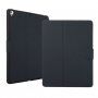 Etui iz PU usnja s stojalom in prostorom za Apple Pencil za iPad 9,7" (2017/2018) / Air 1 / 2 / Pro 9,7" - temno siva