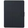 Etui iz PU usnja s stojalom in prostorom za Apple Pencil za iPad 9,7" (2017/2018) / Air 1 / 2 / Pro 9,7" - temno siva