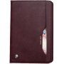 Torbica za denarnico s prostorom za Apple Pencil in kartice za iPad 9,7" (2017/2018) / Air 1 / 2 / Pro 9,7" - bordo