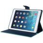 GOOSPERY torba z brušeno teksturo za iPad 9,7" (2017/2018) / Air - turkizno